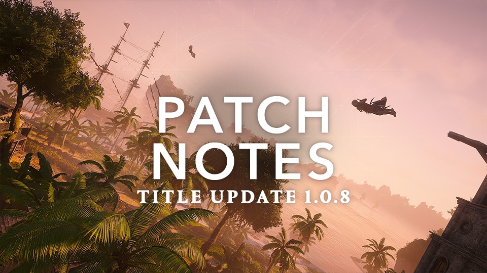 Officiële Ubisoft-banner voor Black Flag Resynced Title Update 1.0.8